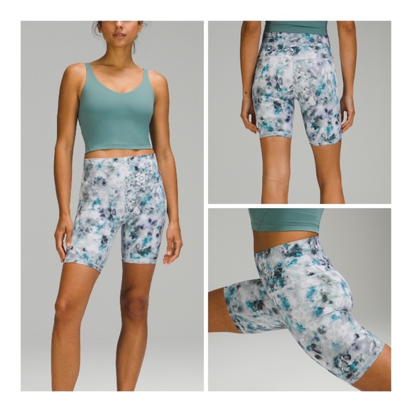 lululemon athletica Pants - Lululemon Align Shorts 8” Floral 4